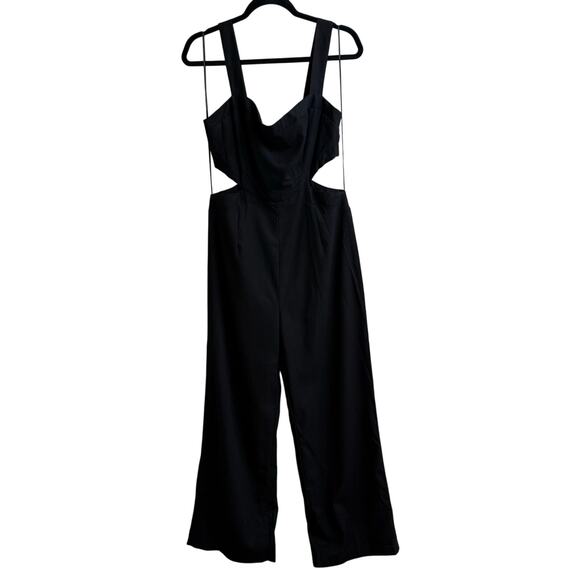 Hamilton Side Cut Out Wide Leg Jumpsuit Large - Picture 8 of 14
